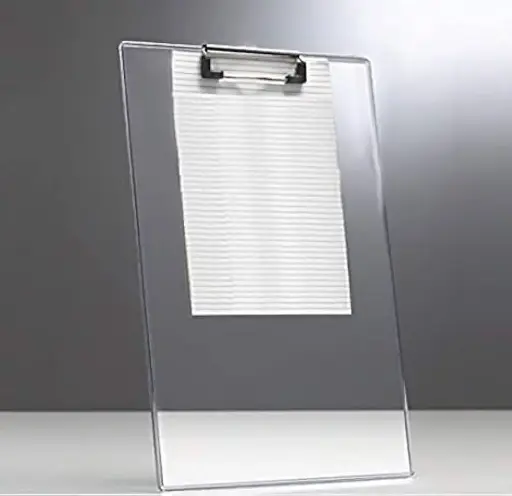 Acrylic Transparent Exam Pad